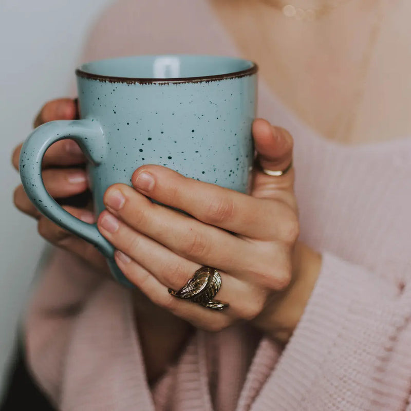 loose leaf tea in a cup, wander cuppa
