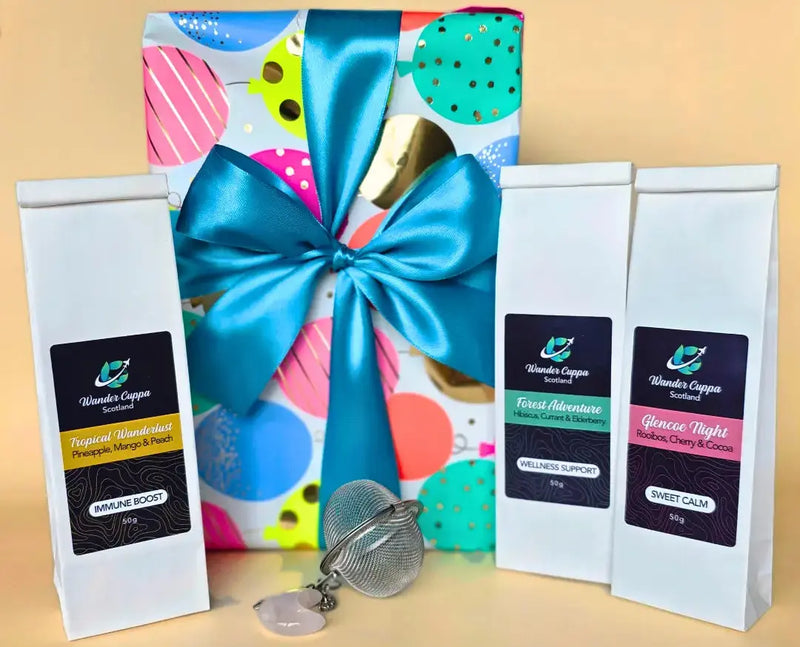Tea Gift Set, Loose Leaf Blends | Wander Cuppa — The Perfect Gift for Tea Lovers