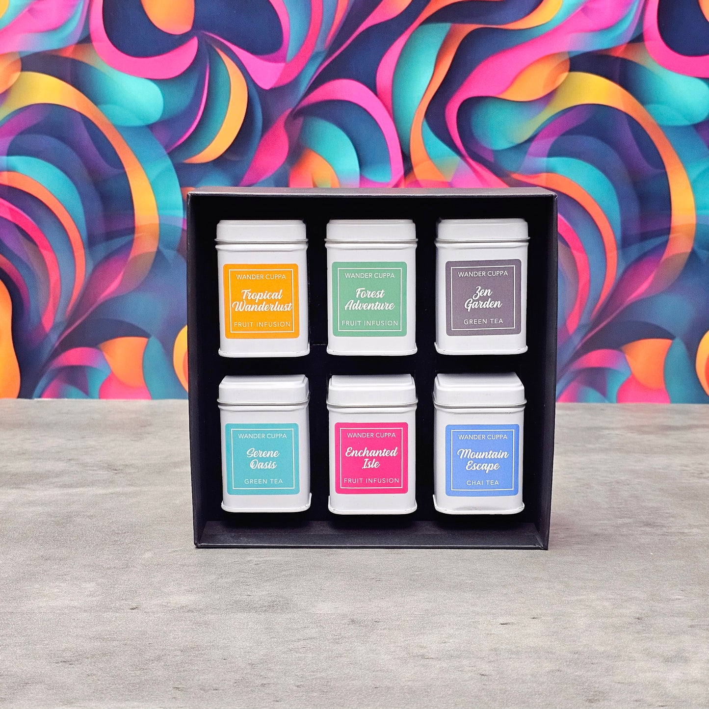 Loose Leaf Tea Collection Box