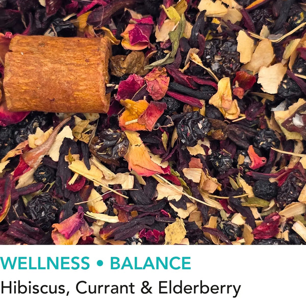 Forest Adventure fruit infusion loose leaf tea from Wander Cuppa. This premium tea is a vibrant caffeine free wellness blend featuring hibiscus, elderberry, and rose petals. Inspired by wild forests, it is a refreshing Scottish tea perfect for a healthy cuppa tea or afternoon tea. As a wholesale tea supplier UK, we provide this vegan tea and full leaf tea for retail and cafes across Scotland and the UK. High-quality fruit teas and loose leaf tea near me for a revitalising cup of tea.