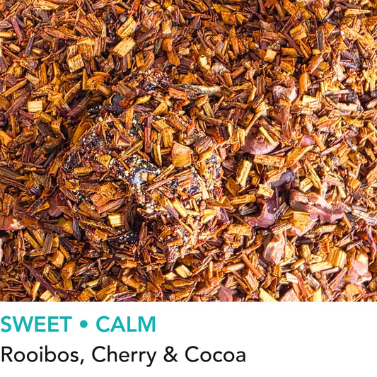 Glencoe Night caffeine free rooibos loose leaf tea from Wander Cuppa featuring premium super grade rooibos with cherry and chocolate notes. This luxurious Scottish blend is inspired by the Highlands and is perfect for a relaxing afternoon tea or evening cuppa tea. As a wholesale tea supplier UK, we offer this vegan tea and full leaf tea for cafes and shops across Scotland and the UK. A high-quality loose leaf tea near me that is completely caffeine free and naturally sweet.