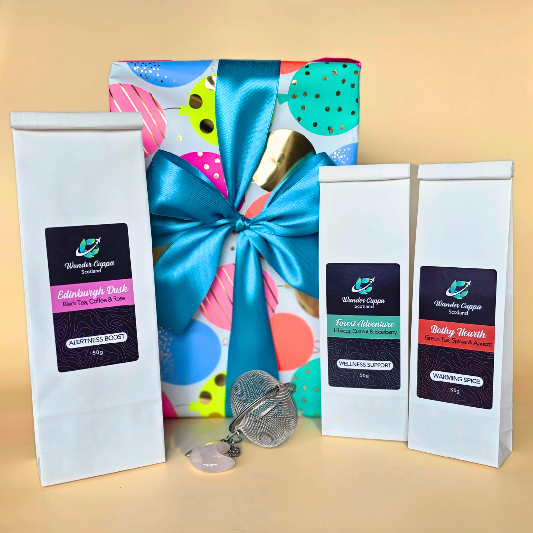 Tea Gift Set loose leaf tea  Wander Cuppa